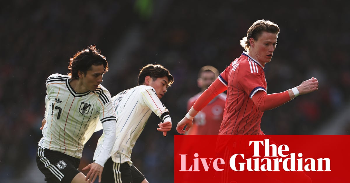 Scotland v Japan: international football friendly – live