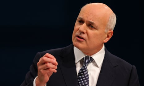 The most prolonged howl has come from Iain Duncan Smith.