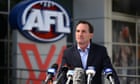 Australia news live: AFL CEO Andrew Dillon rejects union push to sack umpire boss; hunt for dingo that bit two-year-old boy