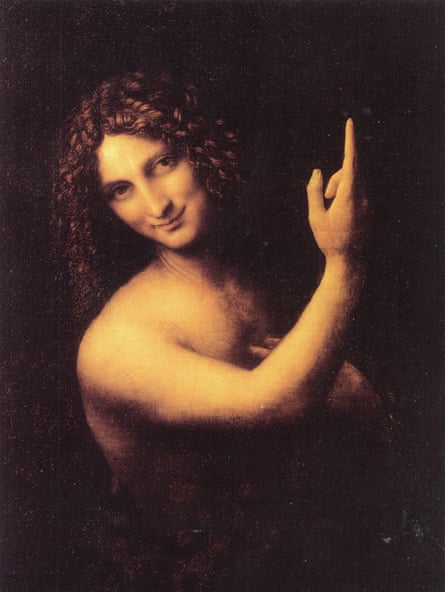 St John the Baptist, after 1500 by Leonardo da Vinci