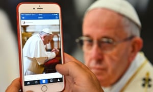 Pope Francis’s Instagram account Franciscus 