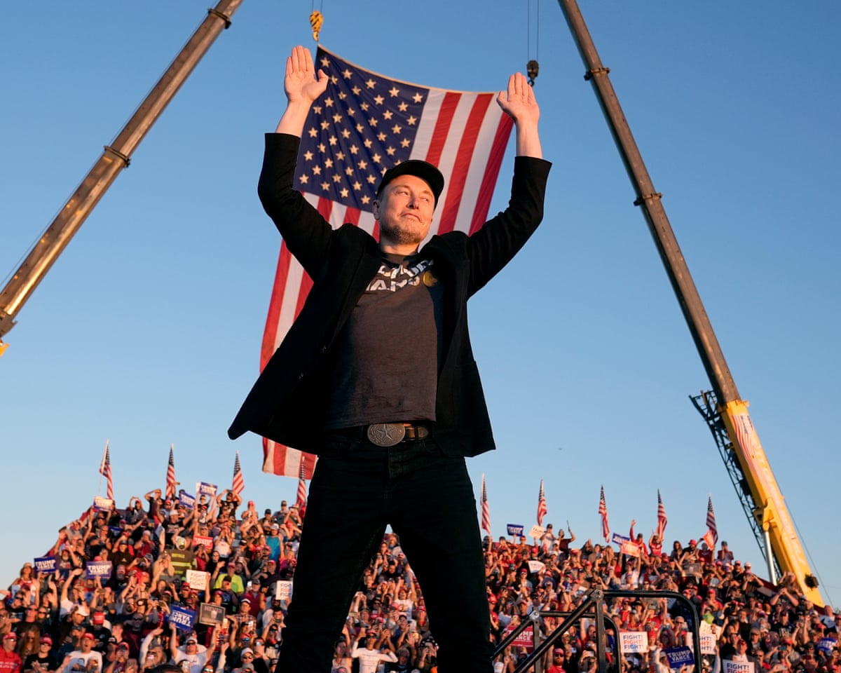 a still from Alex Gibney’s documentary Musk.