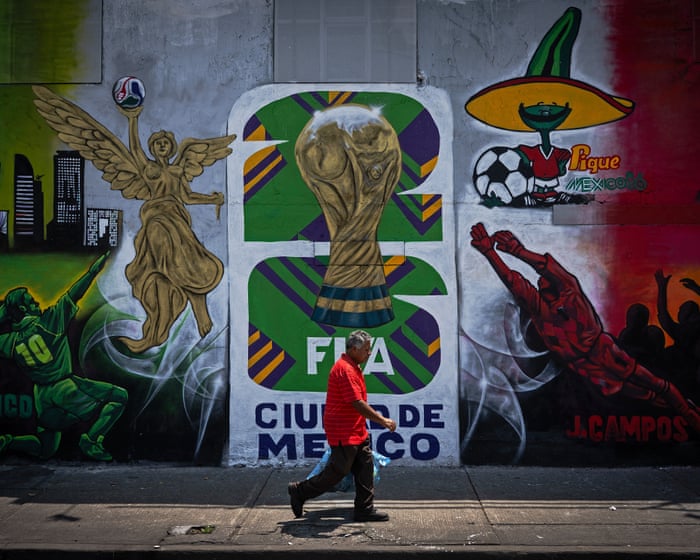 ‘We get nothing’: residents fight back as Mexico builds big for 2026 World Cup