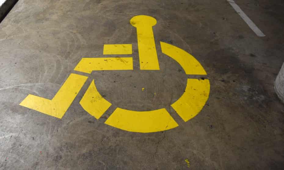 disability parking sign