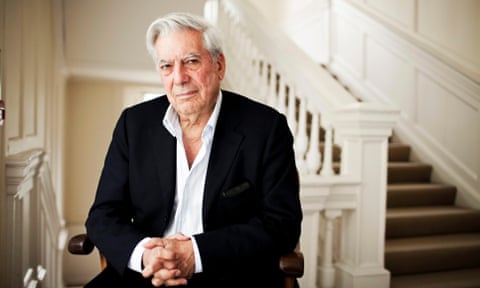 The Peruvian Nobel laureate Mario Vargas Llosa