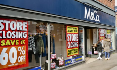 The M&Co store in Henley-on-Thames, Oxfordshire, pictured last week.