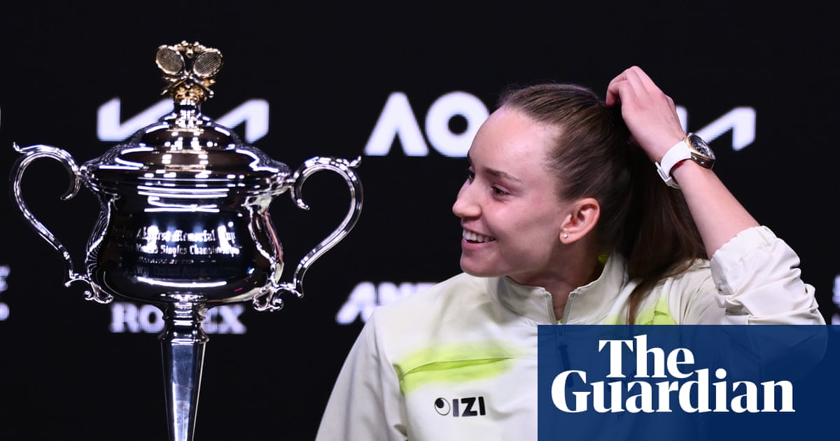 ‘I always believed’: Elena Rybakina relishes return to top table after Melbourne glory