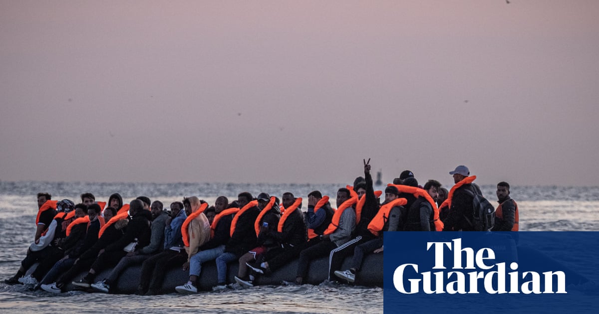 Dinghies at dawn and a determination to arrive: on the French coast waiting to cross to UK