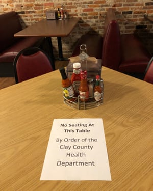 Some restaurants have been allowed to reopen.