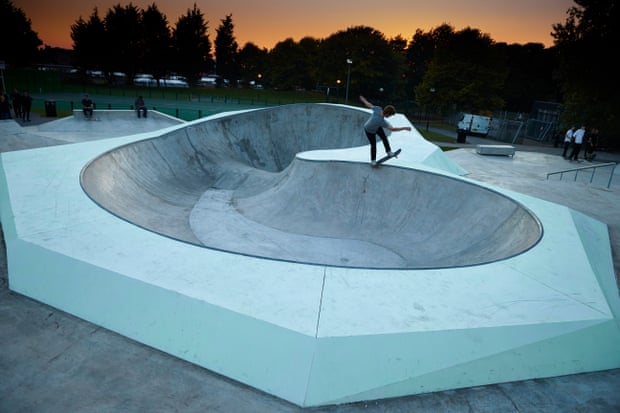 In deep ... the skatepark has one of the deepest ‘bowls’ in the UK.