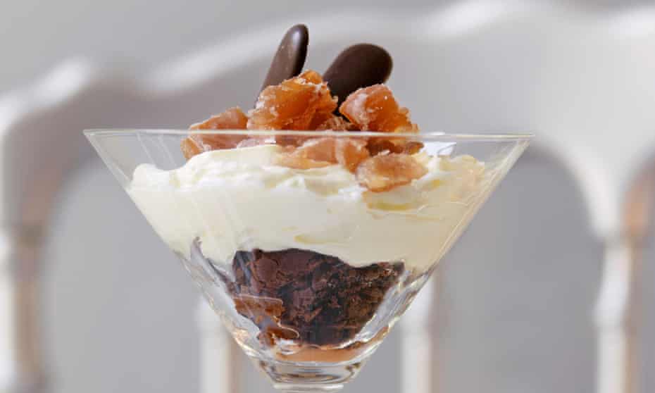 Chestnut trifle – try the recipe below or invent your own version of the classic pudding.