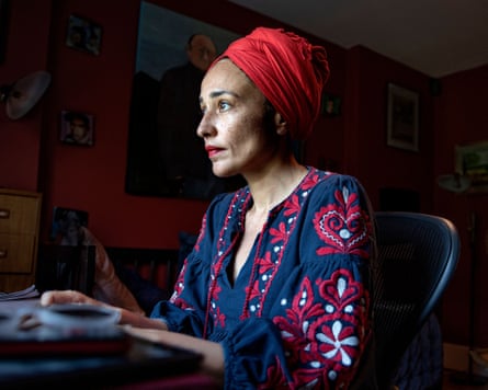 The writer Zadie Smith at her home in London, September 2020.