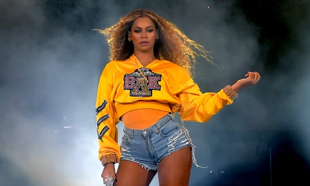 Beyoncé at Coachella in 2018.