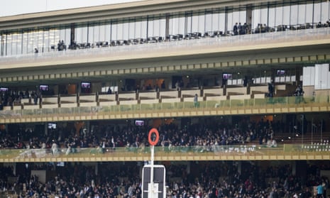 The new stand at Longchamp.