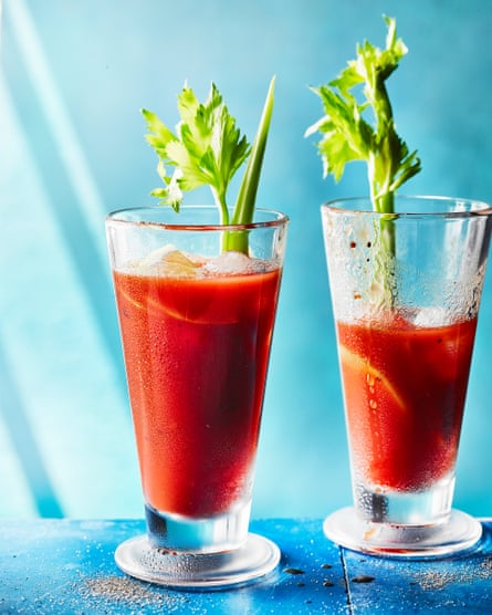 Bloody Mary by Jeremy Lee. The Observer’s 20 best tomato recipes supplement. Food Stylist: Kim Morphew Prop stylist: Tamzin Ferdinando