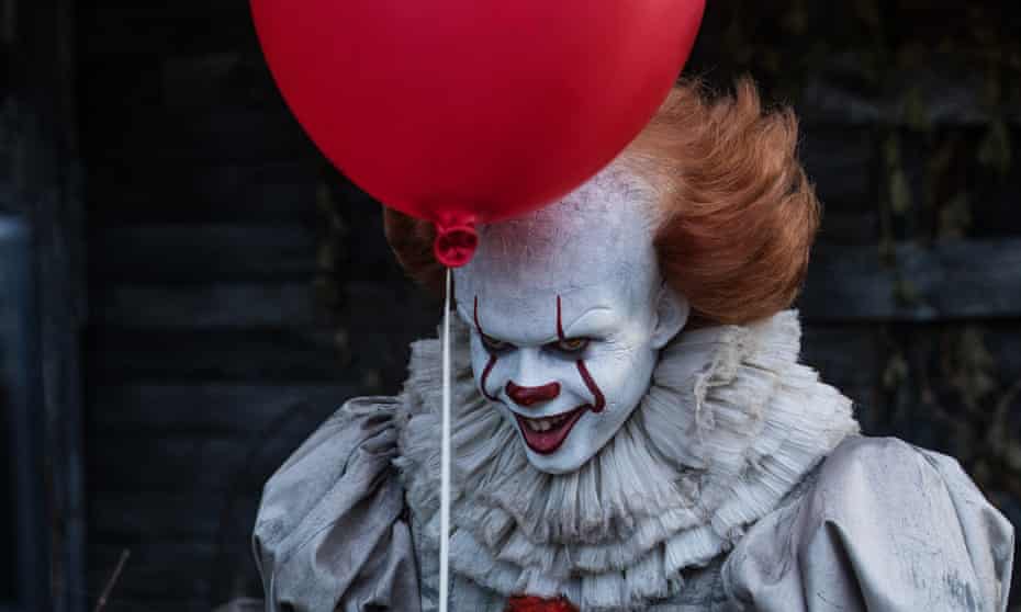 Confounding predictions … Bill Skarsgård as Pennywise in It.