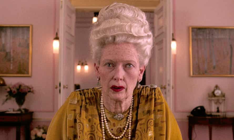 Tilda Swinton as Madam D in The Grand Budapest Hotel