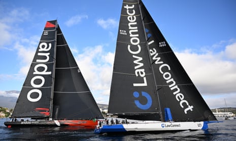 LawConnect moves ahead of Andoo Comanche on the River Derwent