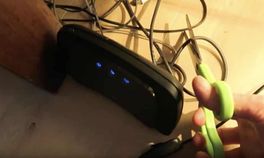 cutting cords