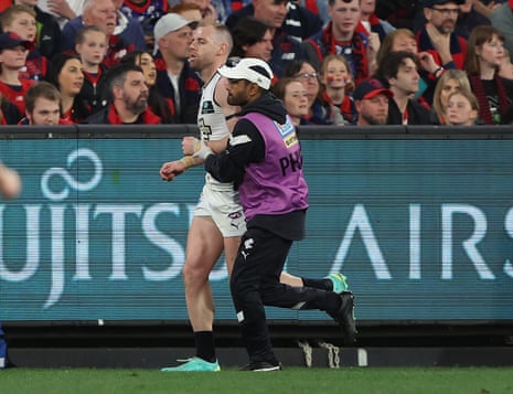 Docherty heads to the rooms
