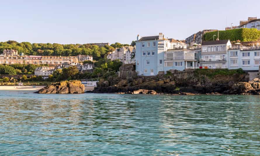 Hidden gem: the Pedn Olva, which has commanding views over St Ives.