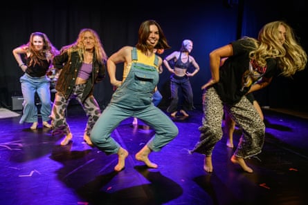 Cast dancing in I Made You a Mixtape.