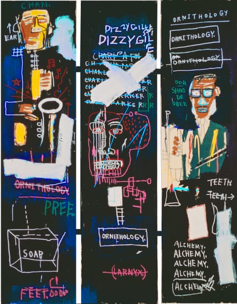 Jean-Michel Basquiat, Horn Players, 1983.