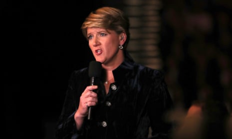 The broadcaster Clare Balding, who had been due to host an arms trade dinner in London this week.