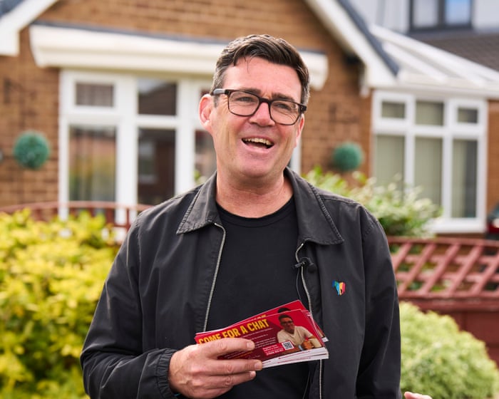 On the ground: Andy Burnham's bid to change Westminster