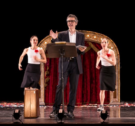 ‘It started as a joke’: Ira Glass performs with Monica Bill Barnes and Anna Bass.