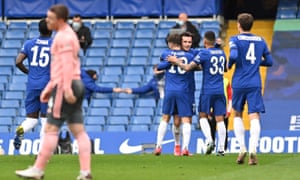 Pulisic, Chilwell and Emerson celebrate.