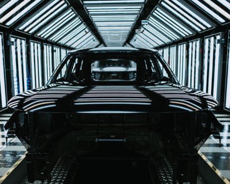 The Jaguar Land Rover plant at Halewood