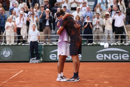 Flavio Cobolli and Alexander Zverev clasp aft Zverev’s triumph successful Paris