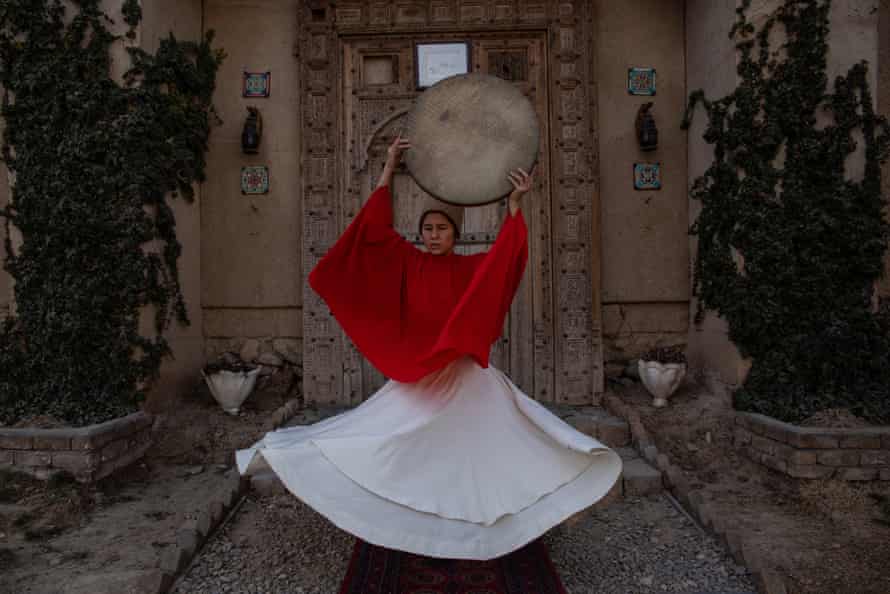 Fahima Mirzaie, a 24-year-old teacher, has practiced Sufism and uses music and dance to connect with her faith.