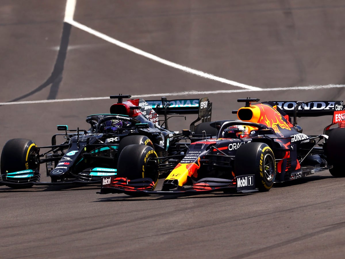 Lewis Hamilton and Max Verstappen salute mutual respect after latest battle  | Formula One | The Guardian