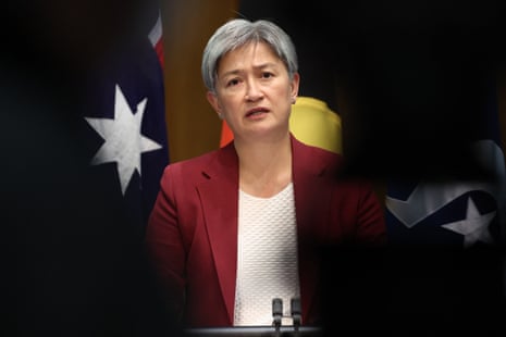Australia’s foreign minister Penny Wong