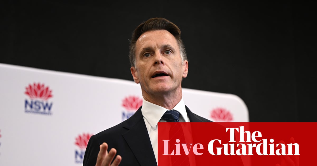 Australia news live: Minns announces broad new laws to ban protests after terror incidents; seven men detained in Sydney’s south-west released, police say