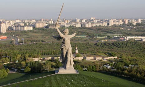 ‘An empty and inhuman display of Stalinist kitsch’ … the Motherland Calls monument commemorating the battle of Stalingrad in Russia.