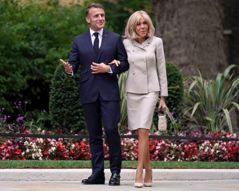 Brigitte Macron public appearance