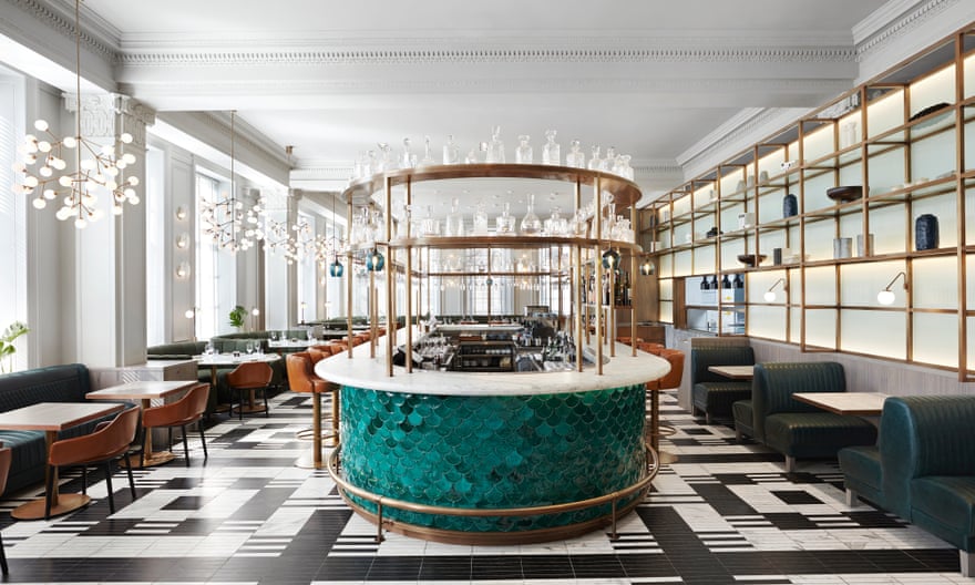 Relax with a CBD cocktail post massage at the grand Kimpton Blythswood Square hotel.