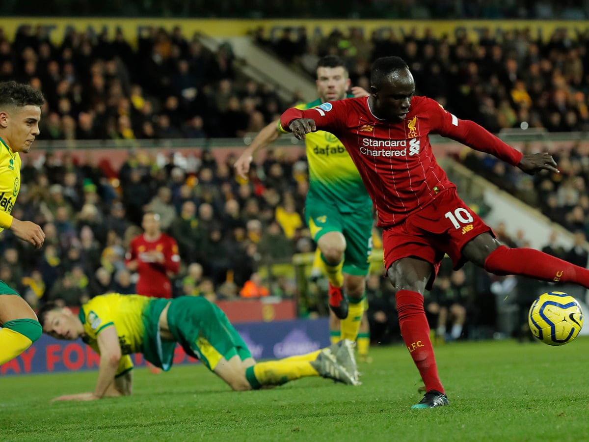 Sadio Mane Ensures Liverpool Go 25 Points Clear At Top With Win At Norwich Football The Guardian