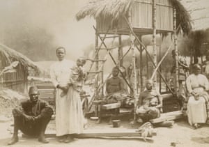 The 1897 human zoo in Belgium.