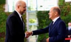 Ukraine PM thanks Germany for solidarity and calls for more weapons