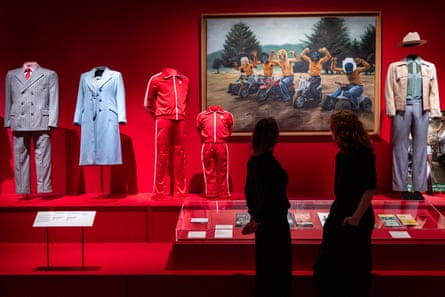 Costumes from the film The Royal Tenenbaums on display