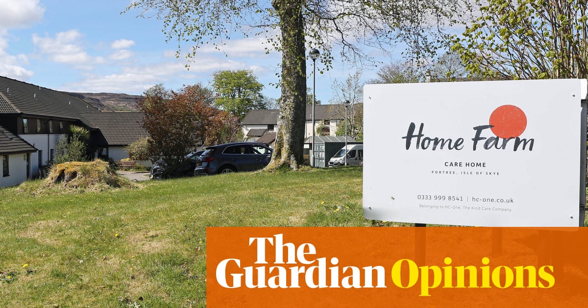 Funding of care homes isn’t meant to be exciting – or labyrinthine 