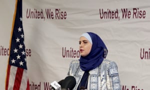 US Senate candidate Deedra Abboud announced her candidacy on 31 July 2017 at the Democratic headquarters in Phoenix.