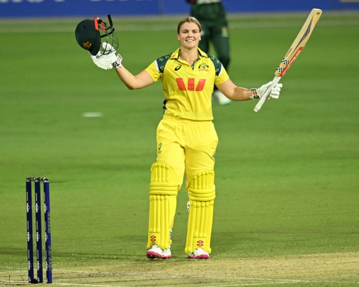Georgia Voll’s quickfire century lifts Australia to ODI series win against Bangladesh