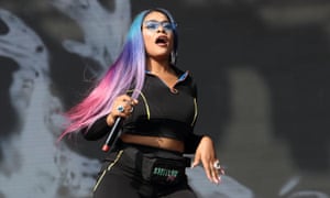 ‘No matter where I go, I’m always gonna work’: Stefflon Don performs at All Points East Festival at Victoria Park in London in 2018.