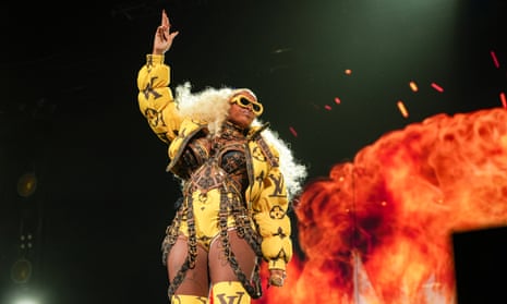 ‘A dramatic increase in momentum’ … Mary J Blige performing in New York, October 2022.