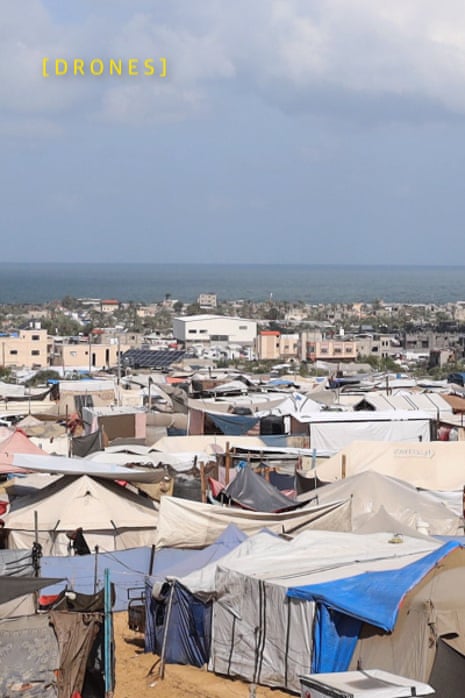 Video of night time sounds in Gaza